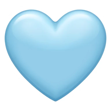 “💕” in light blue  sticker