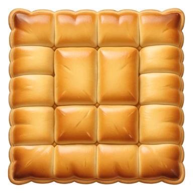 poğaça, golden brown Turkish pastry, simple and appetizing sticker