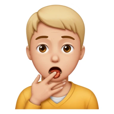 chocking self emoji sticker