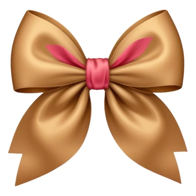 moño cafe claro sticker