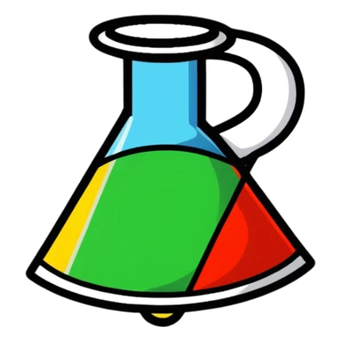 colorful percentage sign sticker