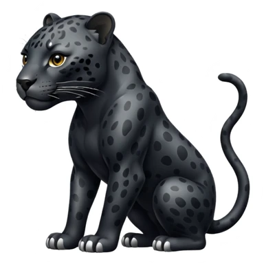 Onça  negra  sticker