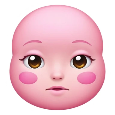 Cartoon bum cheeks in simple cute style sticker