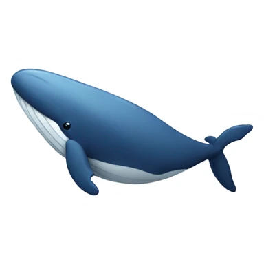 Whale in t shirt sticker