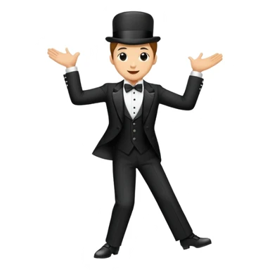 tap dancer sticker