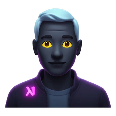 sigma with neon sticker