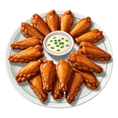 Wingstop food place sticker