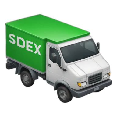 Sedex delivery truck sticker