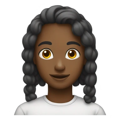 persoone qui avis Un sweet Black sticker