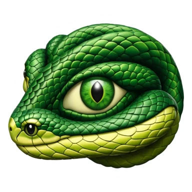 eye of a snake sticker