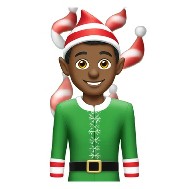 Geno smith as elf in the shelf  sticker