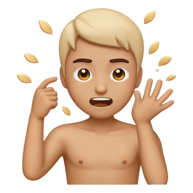 I want an emoji of him hitting himself sticker