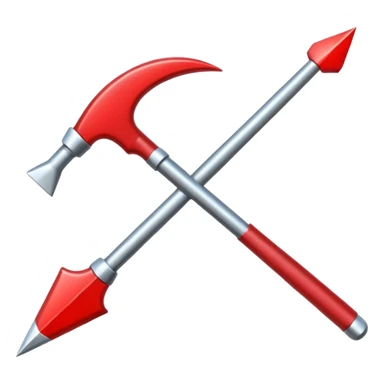 Una flecha roja  de verificación  sticker