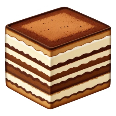 tiramisu slice sticker