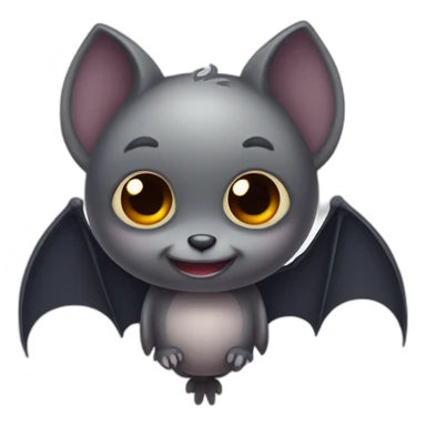 cute halloween bat sticker