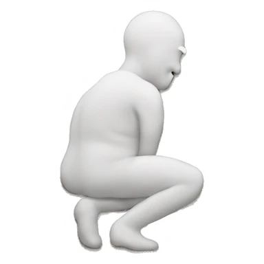 A man farting  sticker