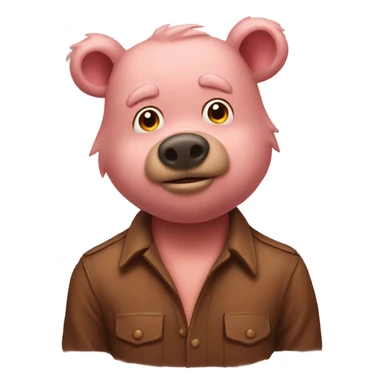 Man bear pig sticker