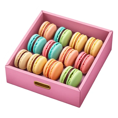 a box of macaron



















 sticker
