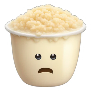 sentient rice pudding sticker