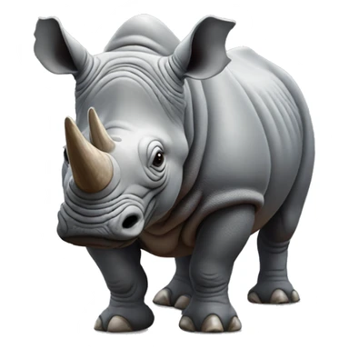 rhinoceros sticker