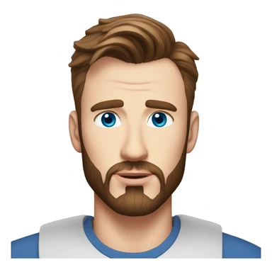 chris evans blue eye sticker