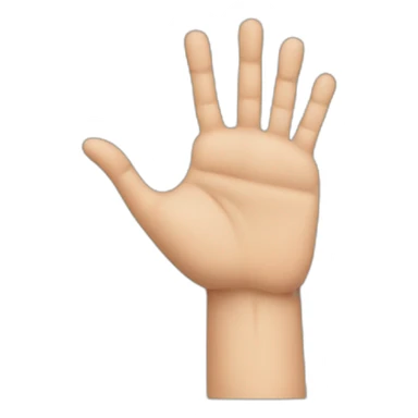 hand with injured thumb sticker