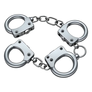 handcuffs simple sticker