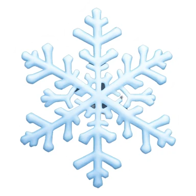flocon de neige sticker