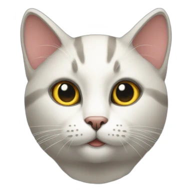 cat at hackathon sticker