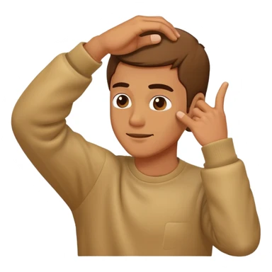 a man dabbing sticker