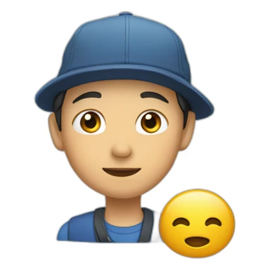 戴帽子的帅哥 sticker