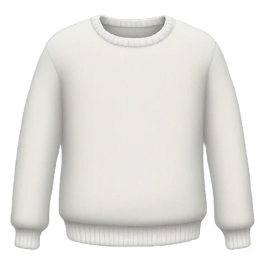 white sweater sticker