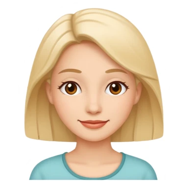 Feeling relaxed and happy at office for woman  sticker