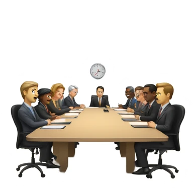 Board meeting sticker