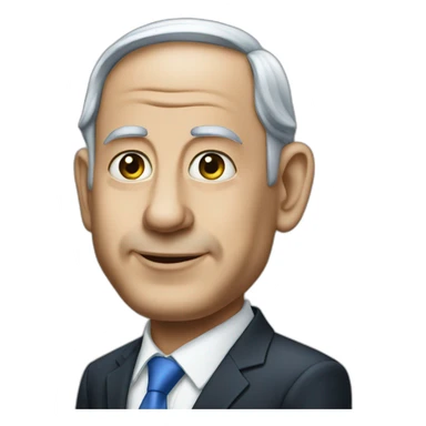 Netanyahu sticker