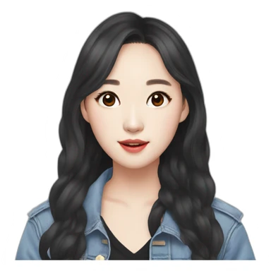 Park Soeun from weeekly sticker