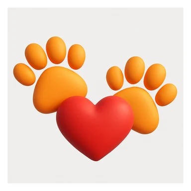 Make it microsoft style 3d fluent emojis: Add a heart to the image sticker