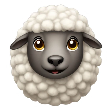 Sweet sheep sticker