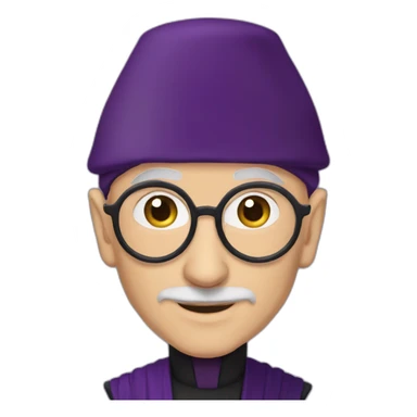 professor quirrell harry potter sticker