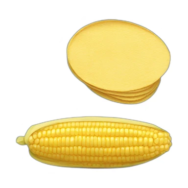 Stack of corn tortillas sticker