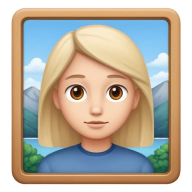 somebody looking outside  sticker