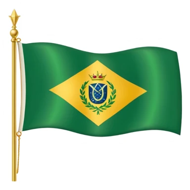 Crie um emoji da bandeira do Imperio do brasil sticker