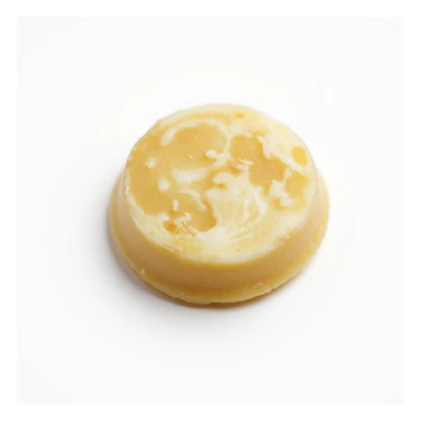 realistic moon-shaped candy, isolated, no background sticker