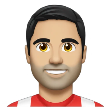 Mikel arteta, Arsenal manager  sticker