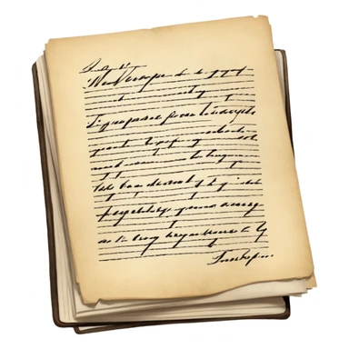 a screenplay manuscript  sticker