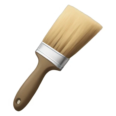Beige Brush  sticker