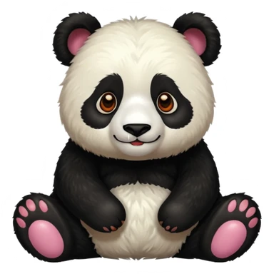 panda that is amber sticker