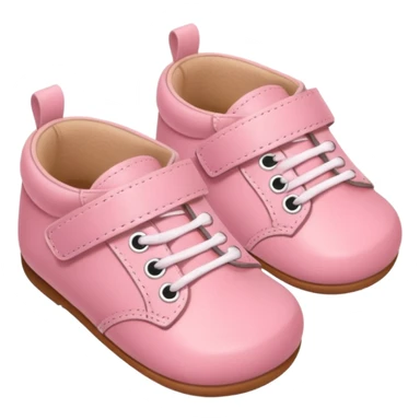 Pink baby shoes  sticker