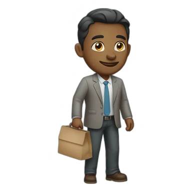 Husband going to work  sticker