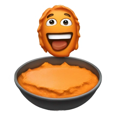 bowl of buffalo chicken dip sticker